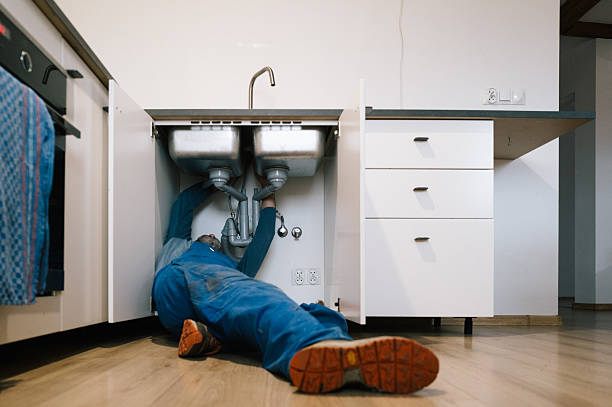 Professional Plumbing technician working in Troutman, NC